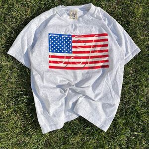Vintage Made In U.S.A. American Flag USA T-Shirt